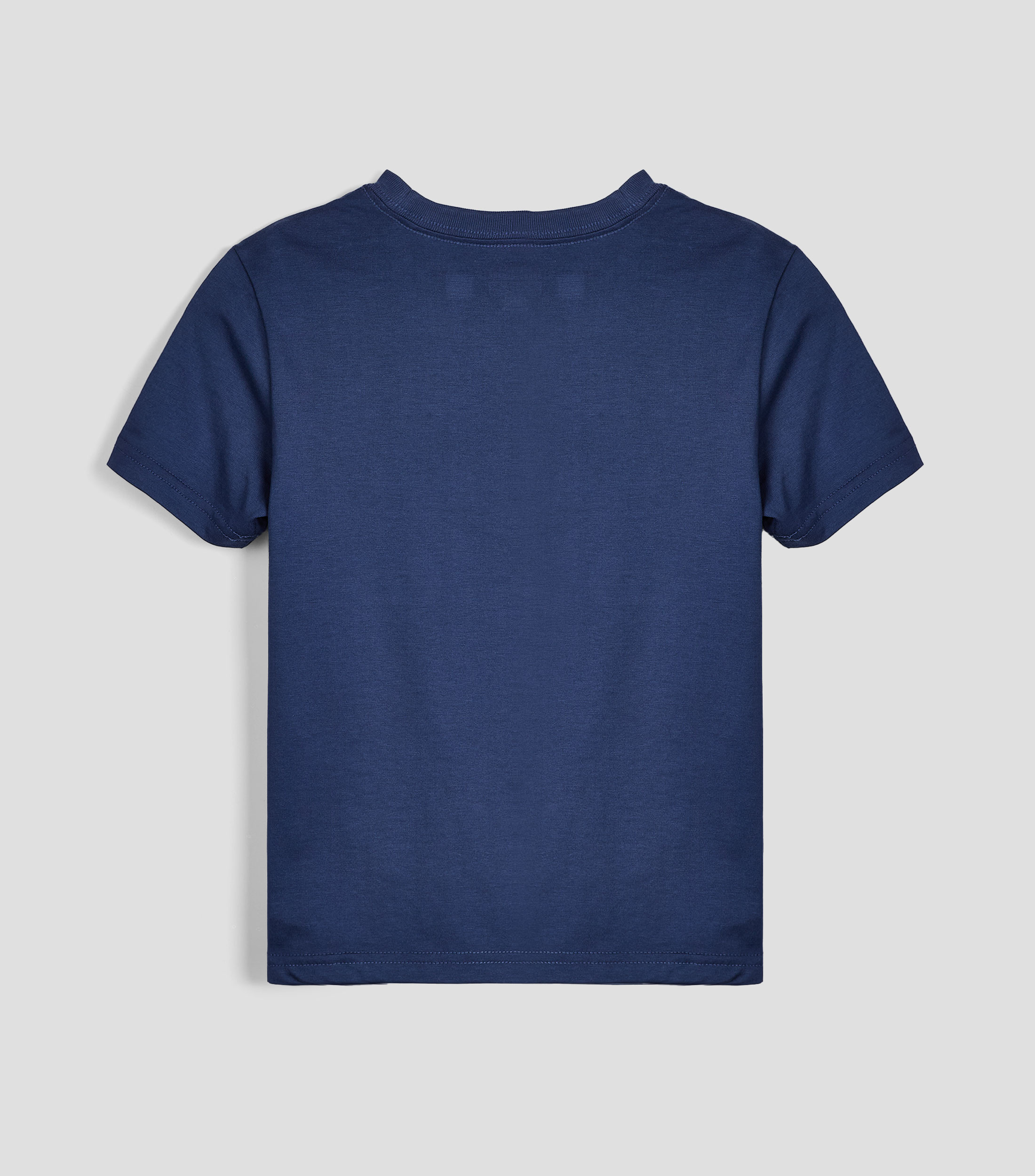 Playera cuello redondo manga corta estampada Niño